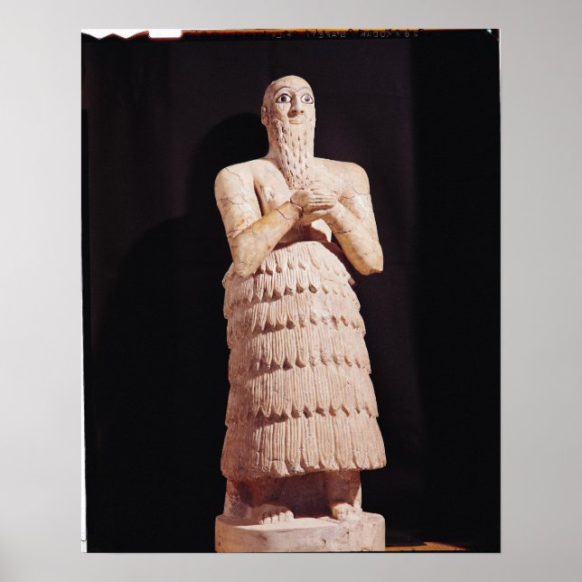 Poster Statue d'Itur-Shamagen, Roi de Mar (Devant)