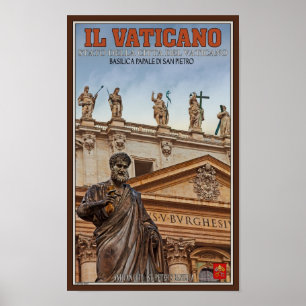 Poster Statues de la ville du Vatican