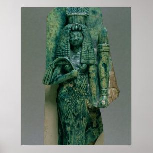 Poster Statuette de la Reine Tiye, épouse d'Amenophis