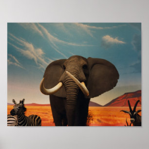 Poster Stature de Majestic