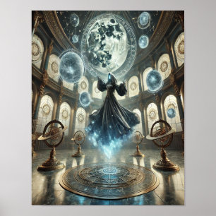 Poster Steampunk 47 La Sorcière Lunaire