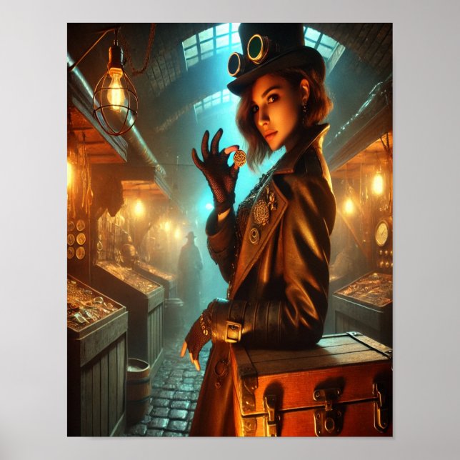 Poster Steampunk 64 The Shadow Market Smuggler (Devant)