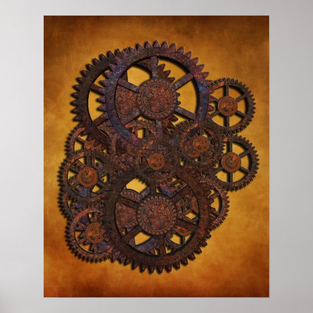Poster Steampunk Rusty (Devant)