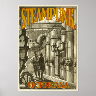 Poster Steampunk Victoriana