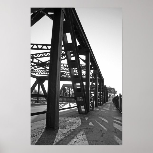 Poster Steel and Shadows (Devant)