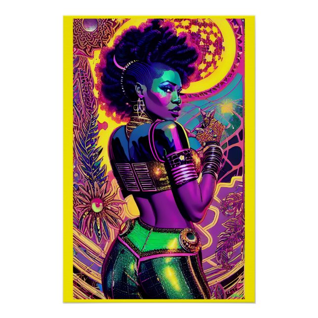 Poster Steeped in the Dust of Dying Stars (Devant)