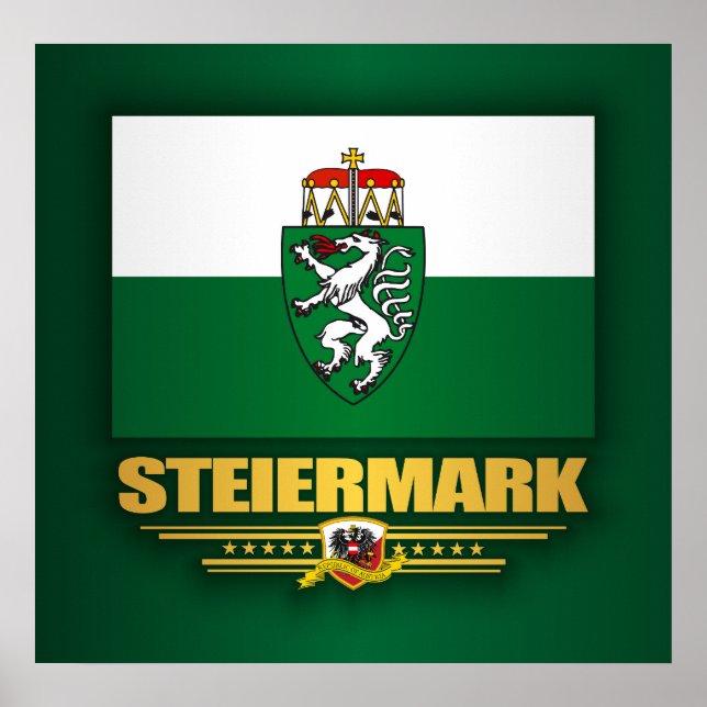 Poster Steiermark (Styrie) (Devant)