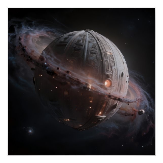 Poster Stellar Path – Journey Through the Universe (Devant)