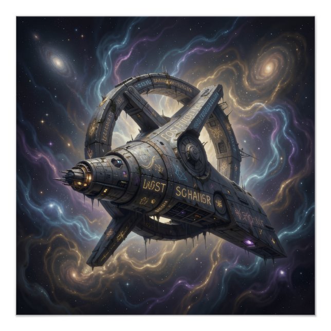 Poster Stellar Path – Journey Through the Universe´7 (Devant)