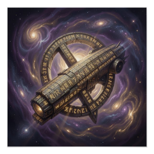 Poster Stellar Path – Journey Through the Universe´9 (Devant)