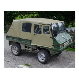 Poster Steyr Puch Haflinger