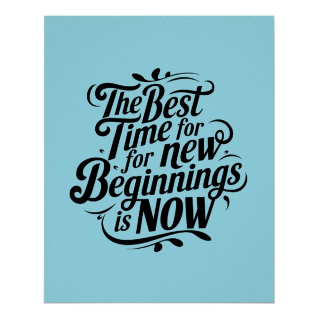 Poster Sticker motivationnel (Devant)