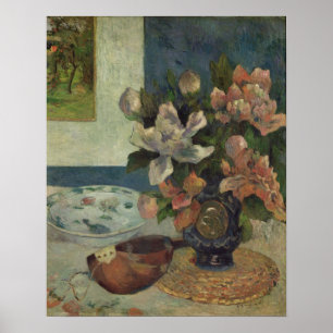 Poster Still Life avec une mandoline, 1885
