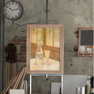 Poster Still Life with Absinthe par Vincent van Gogh