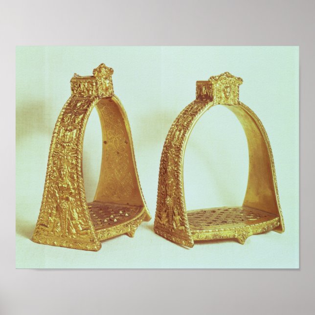 Poster Stirrups belonging to Louis XIV (Devant)