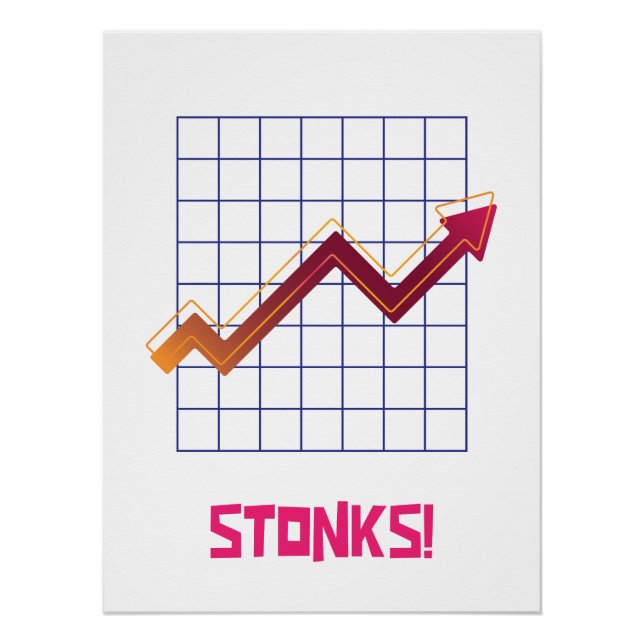 Poster Stock Market | Bull Market Wall Art (Devant)