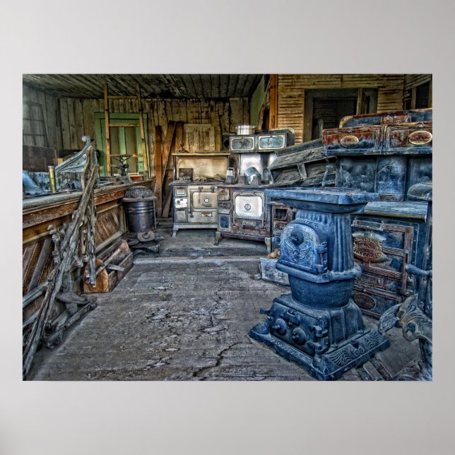 POSTER STOCKAGE DE STOCKAGE DE GHOST TOWN (Devant)