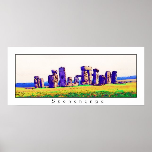 Poster Stonehenge (Devant)