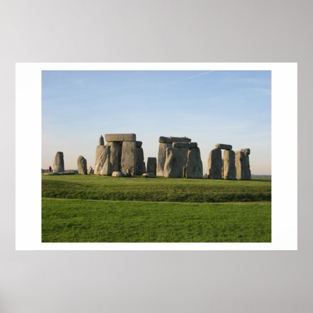 Poster Stonehenge (Devant)