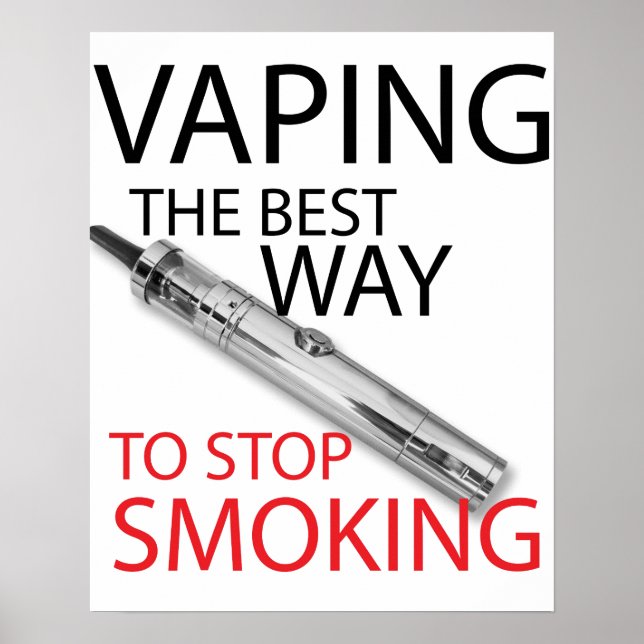 Poster Stop smoking (Devant)