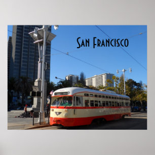 Poster Streetcar - San Francisco