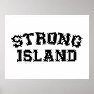 Poster Strong Island, NYC, États-Unis