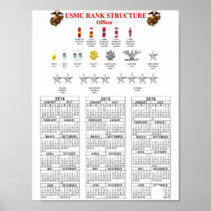 POSTER STRUCTURE LUXURIANTE D'USMC