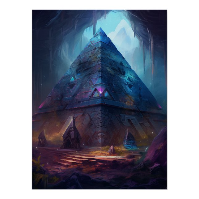 Poster Structure pyramidale (Devant)