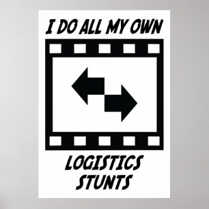 Poster Stunts logistiques