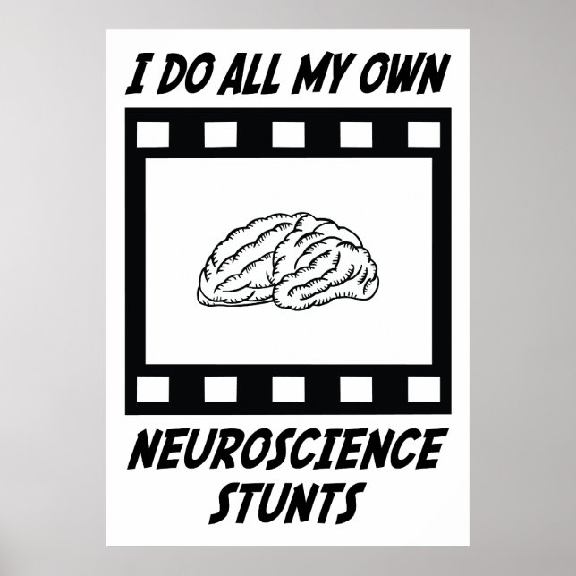 Poster Stunts neuroscientifiques (Devant)