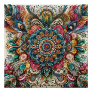 Poster Style bohème