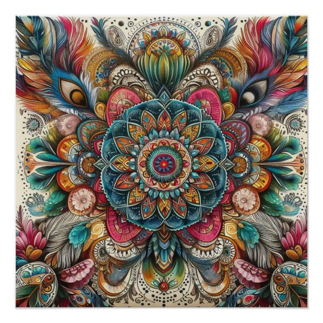 Poster Style bohème (Devant)