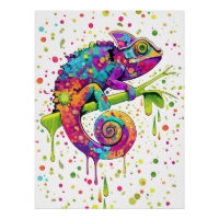 Style d'aquarelle des teintures Chameleon