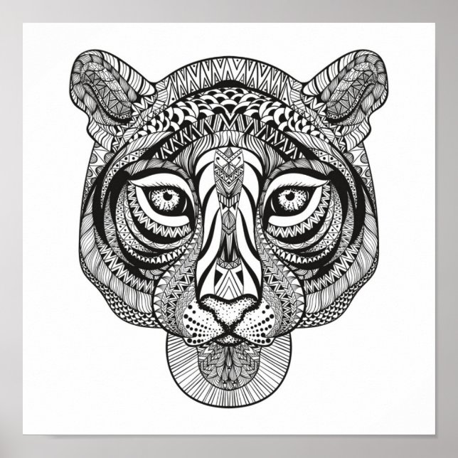 Poster Style Tiger 2 (Devant)