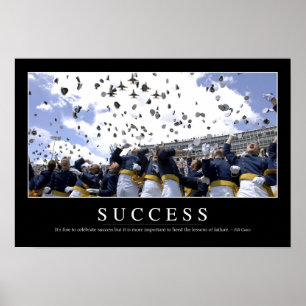 Poster Succès : Citation inspirée