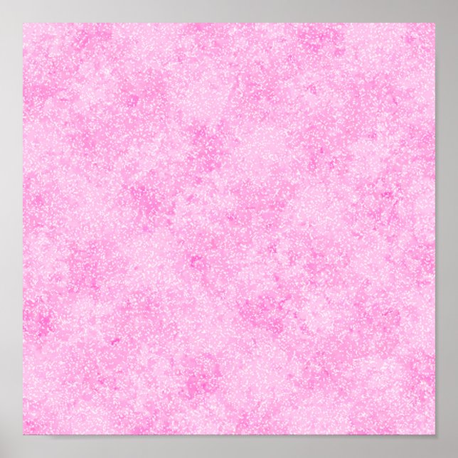Poster Sucre rose (Devant)