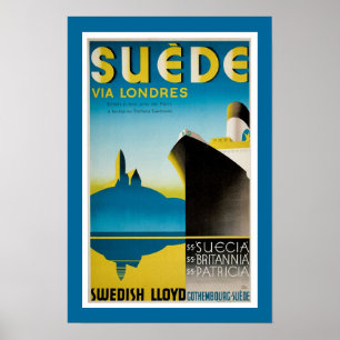 Poster Suede via Londres