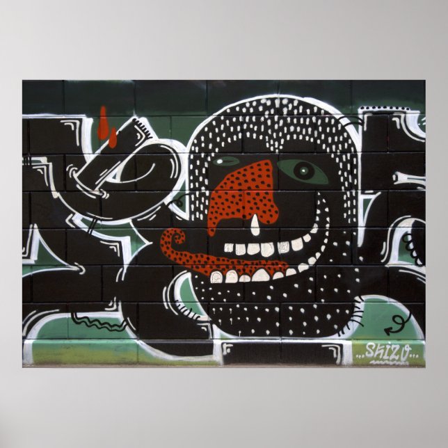 Poster Suffit De Souffrir De Graffiti Rhinite Persistants (Devant)