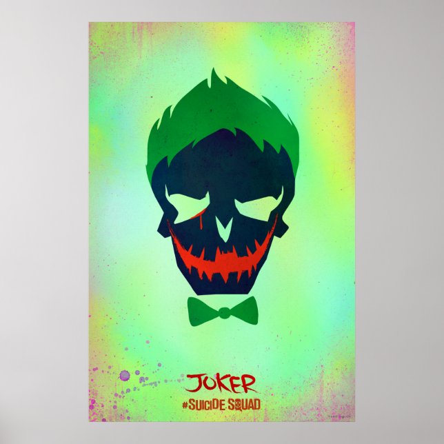 Poster Suicide Squad | Head Icon (Devant)