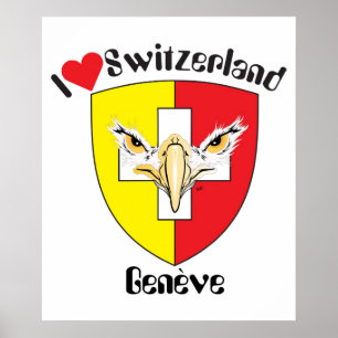 Poster Suisse, Suisse, Svizzera, Svizra, Suisse