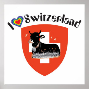 Poster Suisse, Suisse, Svizzera, Svizra, Suisse