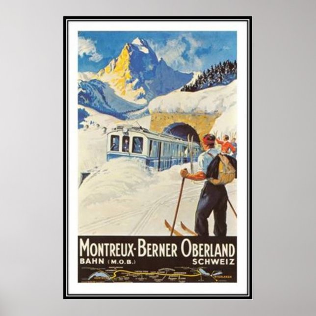 Poster Suisse vintage - (Devant)