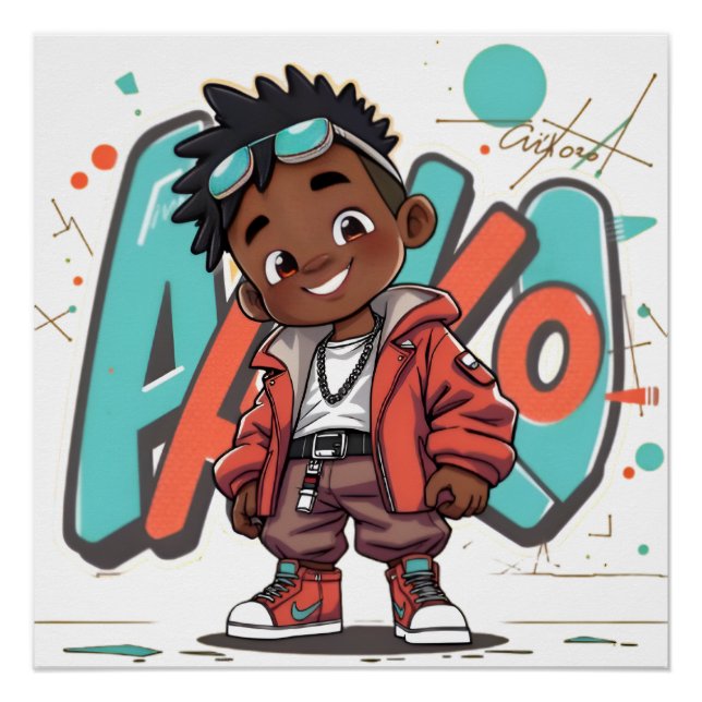 Poster Summer Cool Jay ~ AiKo Kids (Devant)