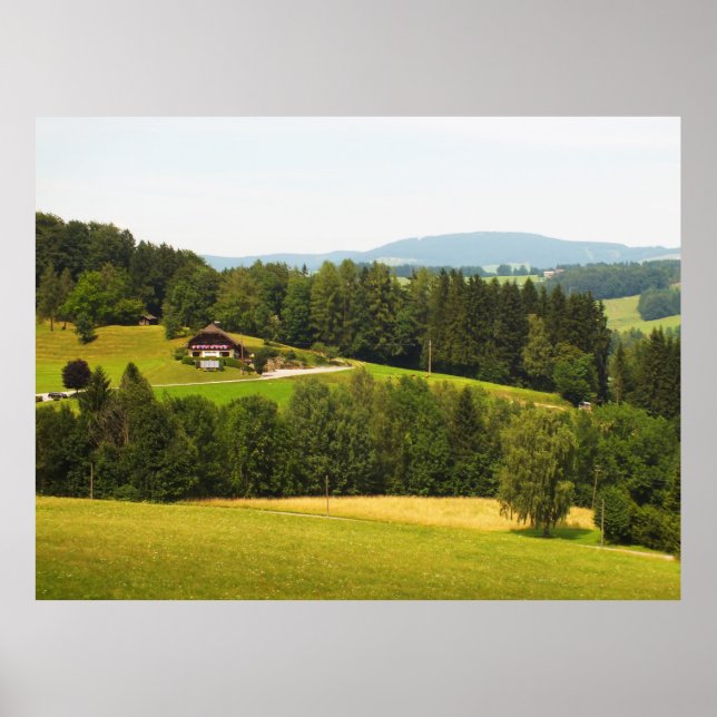 Poster Summer in the Austrian countryside (Devant)
