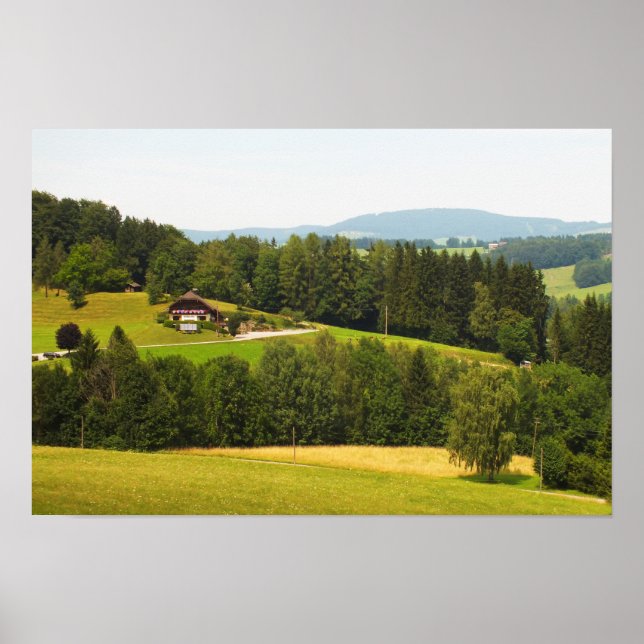 Poster Summer in the Austrian countryside (Devant)