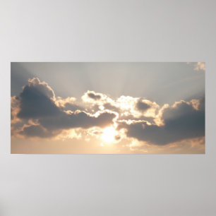 Poster Sun Clouds