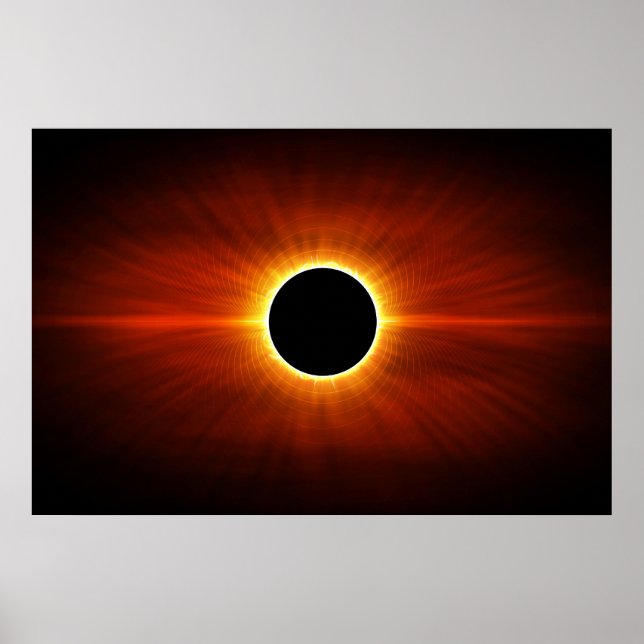 Poster Sun Eclipse (Devant)