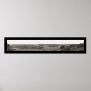 Poster Sunbury Northumberland Photo 1904