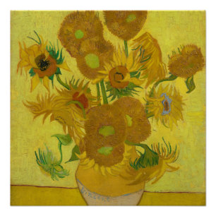 Poster Sunflowers - Vincent van Gogh