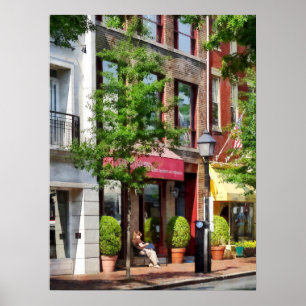 Poster Sunny Morning Alexandria VA